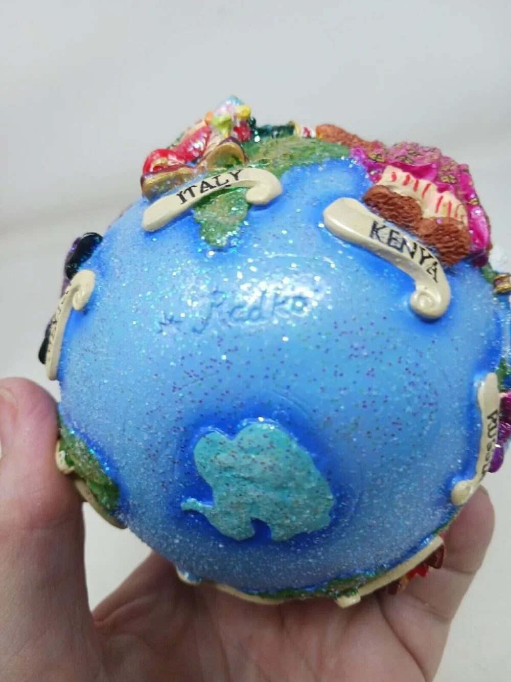 Christopher Radko Teddies Around The World Christmas Ornament In Box 2002 #5-5